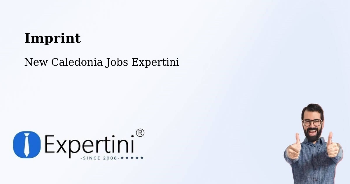 Imprint – La Coulée - New Caledonia Jobs Expertini