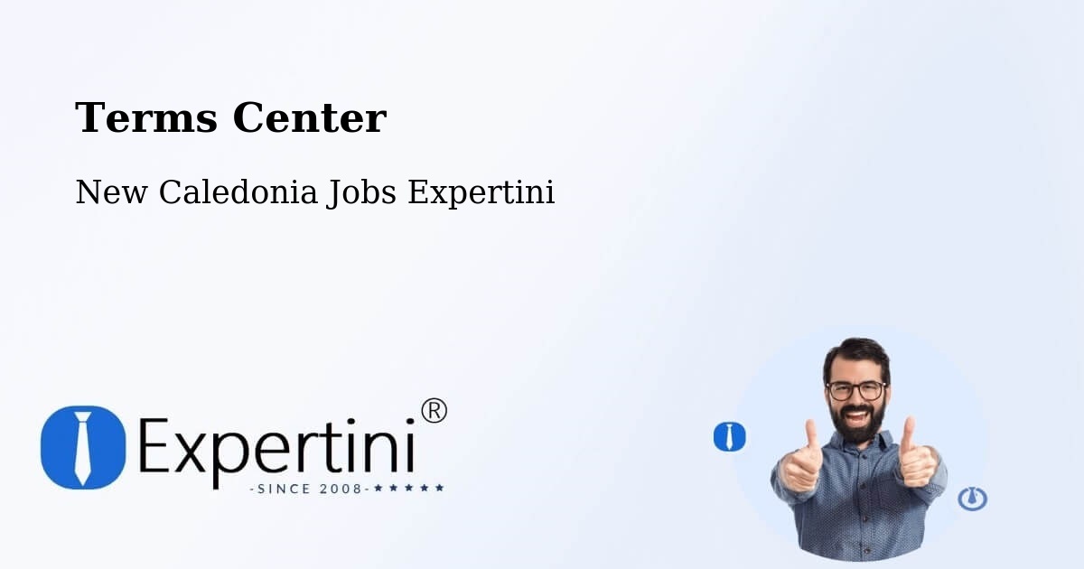 Terms of Service – La Coulée - New Caledonia Jobs Expertini
